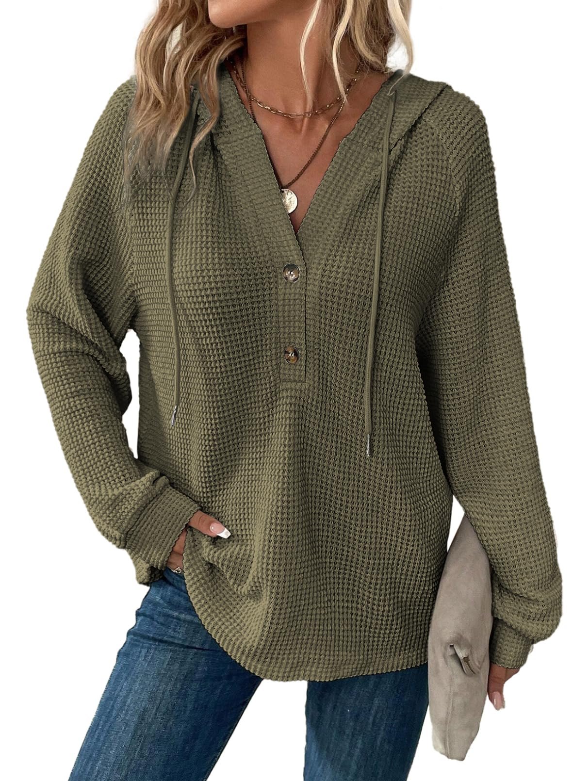 CLEARANCE SALEš„ Women's Knitted Long Sleeve Casual Sweatshirt