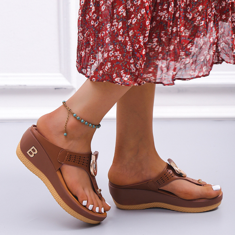 🔥Top1 Best Seller Sandals 2025🔥Women Summer Rome Flip Flops Beach Sandals with Arch Support