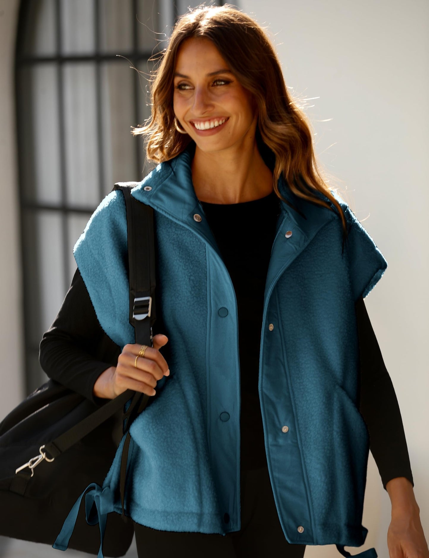 🧥2025 Women's Cozy Oversized Fuzzy Vest