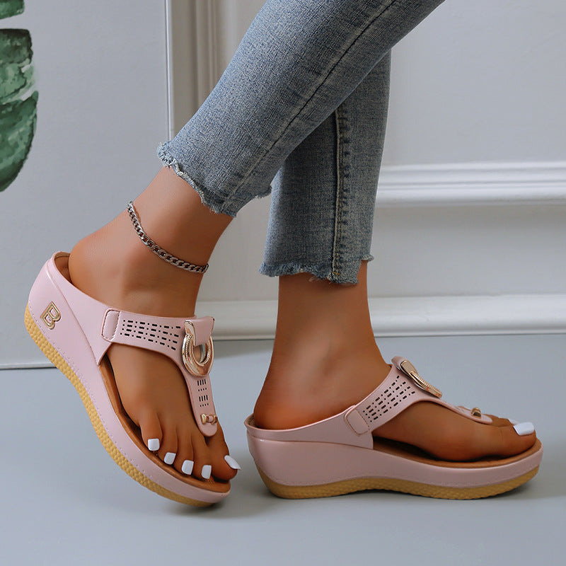 🔥Top1 Best Seller Sandals 2025🔥Women Summer Rome Flip Flops Beach Sandals with Arch Support