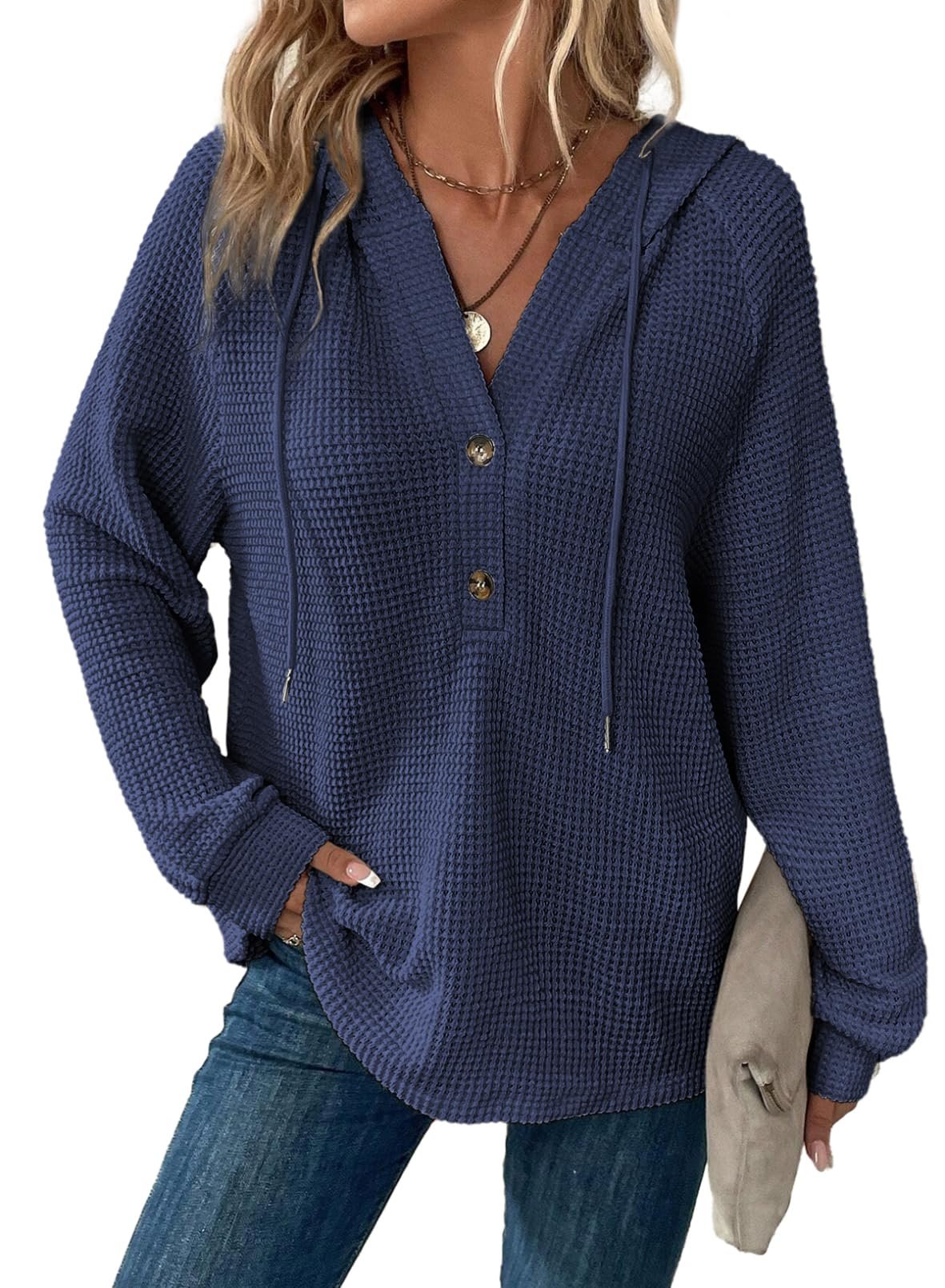 CLEARANCE SALEš„ Women's Knitted Long Sleeve Casual Sweatshirt