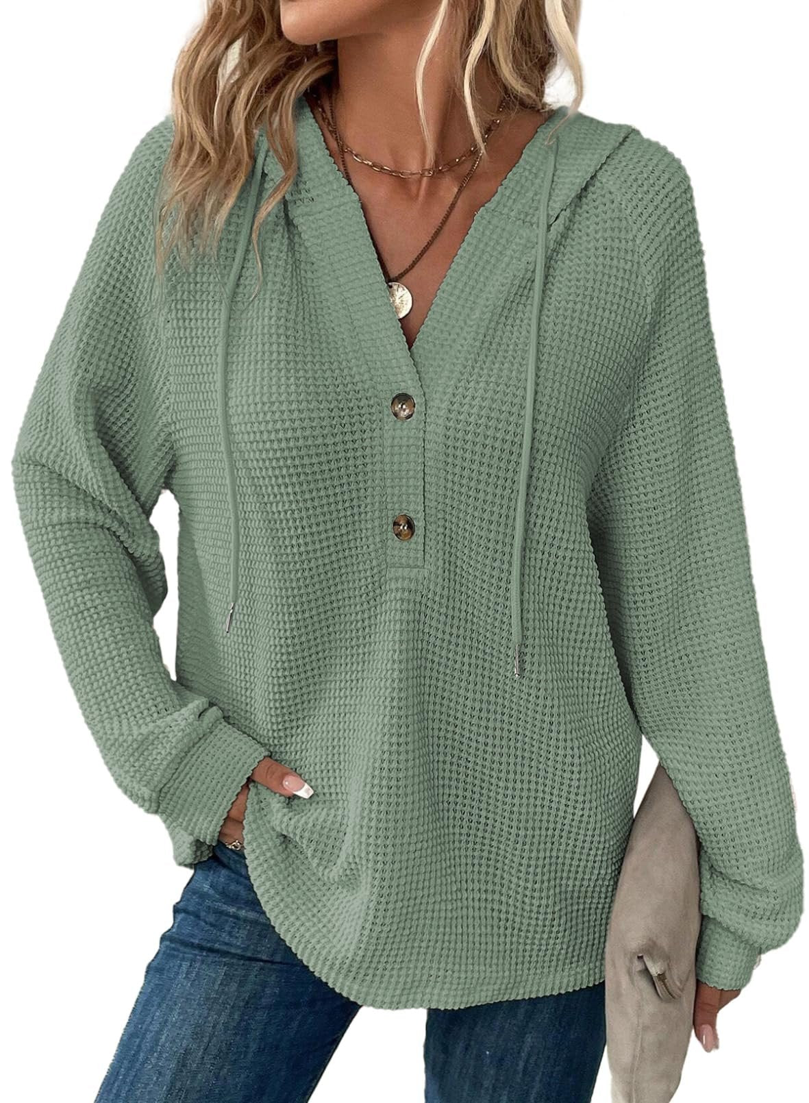 CLEARANCE SALEš„ Women's Knitted Long Sleeve Casual Sweatshirt