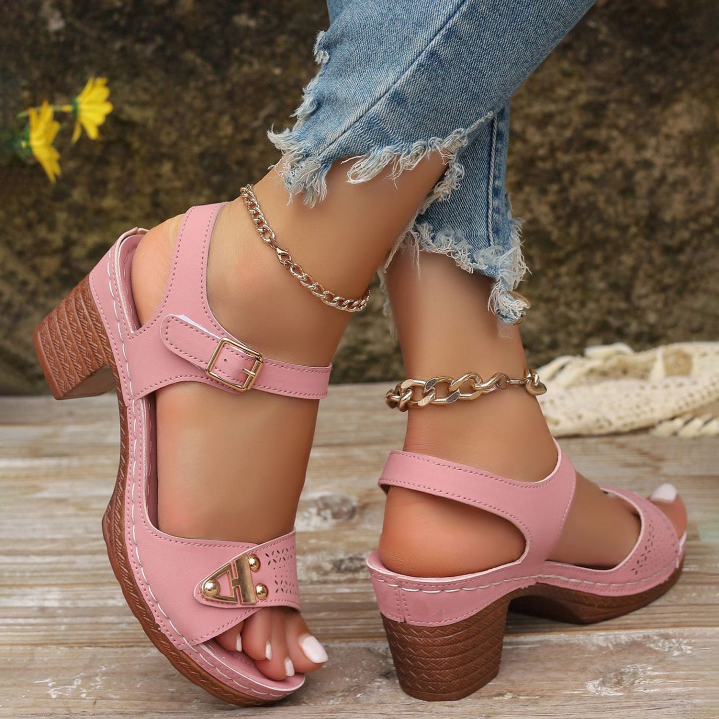 Women's Timeless Stylish Heel Sandals