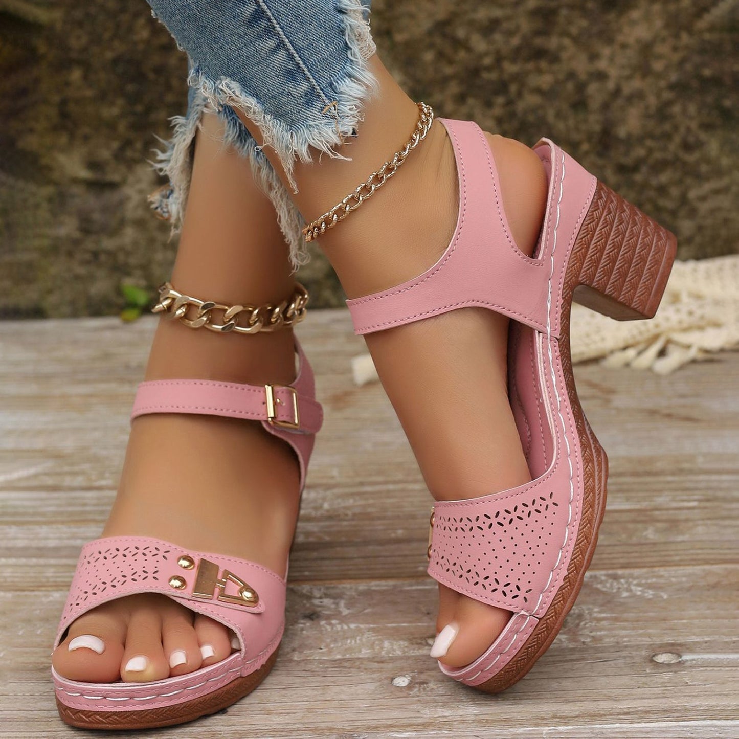 Women's Timeless Stylish Heel Sandals