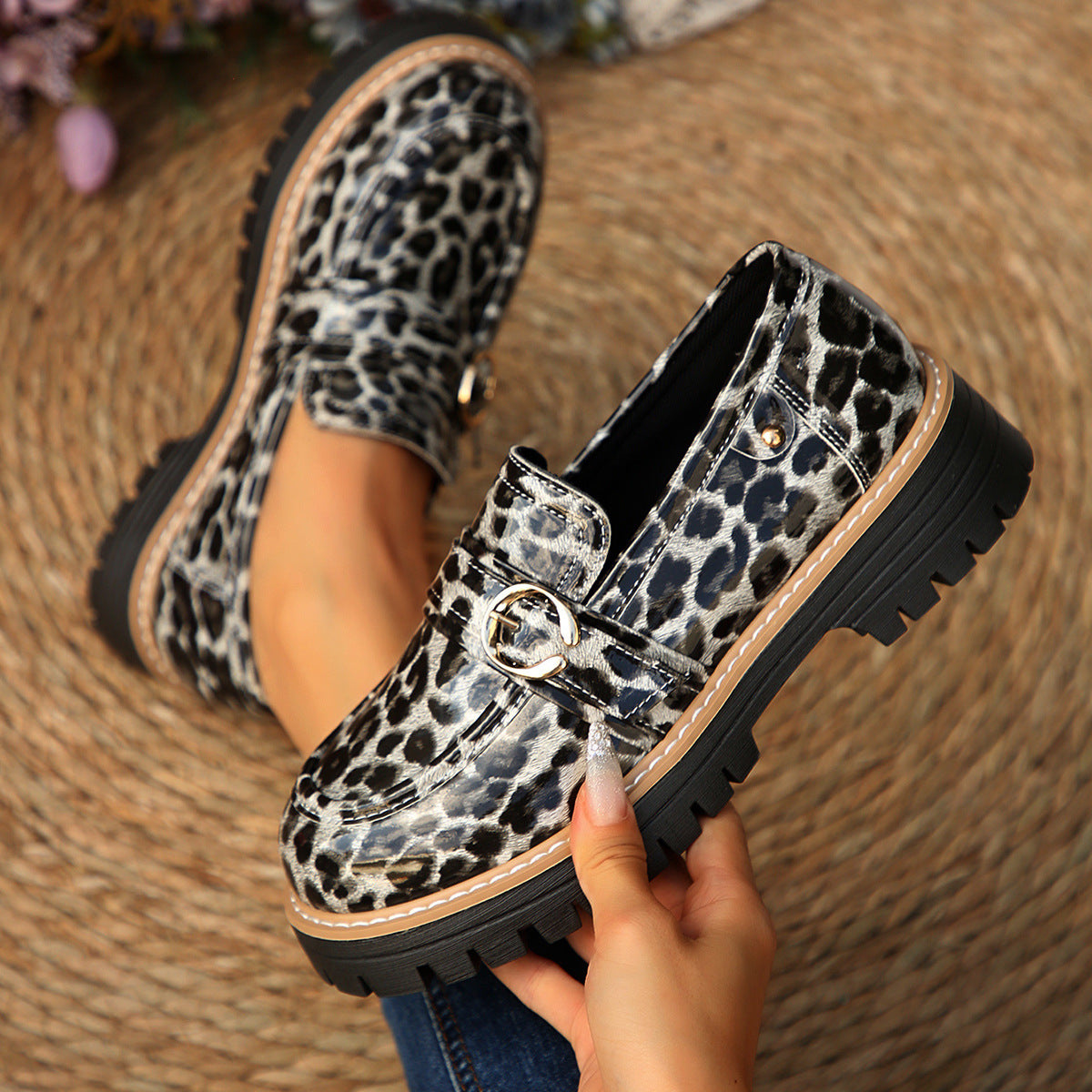 💘Best-1 Seller Chunky Loafer💘Women's All-season Stylish Chunky Loafers