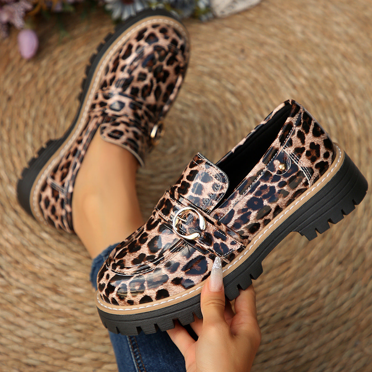 💘Best-1 Seller Chunky Loafer💘Women's All-season Stylish Chunky Loafers