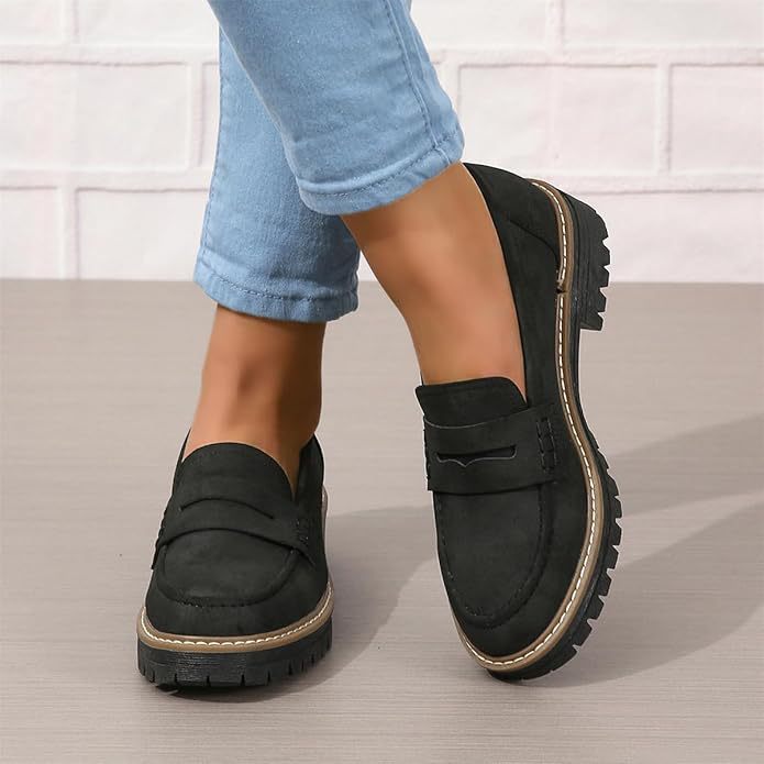 💘Best-1 Seller Chunky Loafer💘Women's All-season Stylish Chunky Loafers