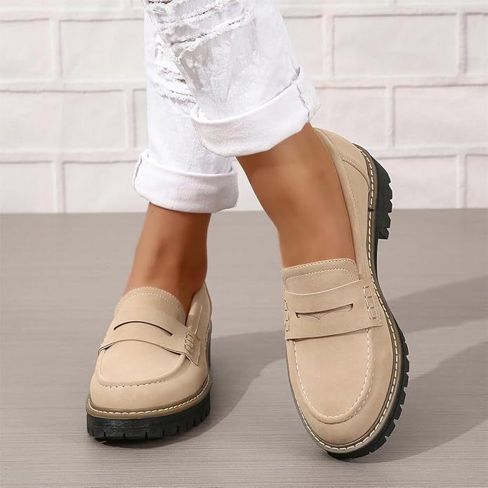 💘Best-1 Seller Chunky Loafer💘Women's All-season Stylish Chunky Loafers
