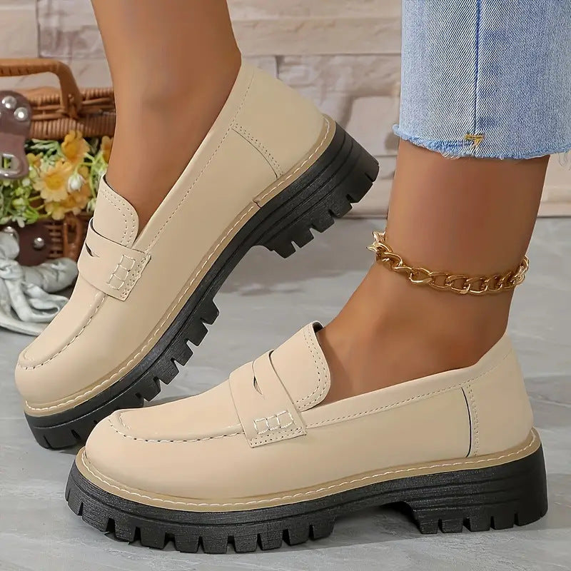 💘Best-1 Seller Chunky Loafer💘Women's All-season Stylish Chunky Loafers
