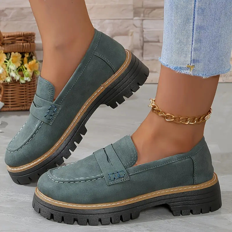 💘Best-1 Seller Chunky Loafer💘Women's All-season Stylish Chunky Loafers