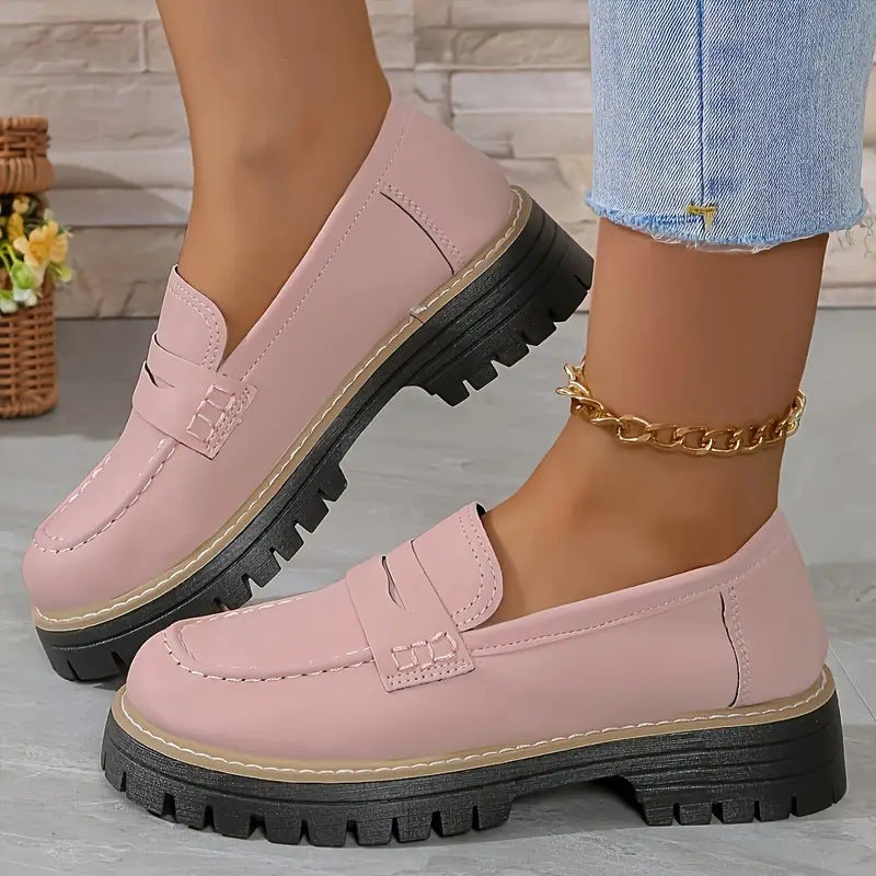 💘Best-1 Seller Chunky Loafer💘Women's All-season Stylish Chunky Loafers
