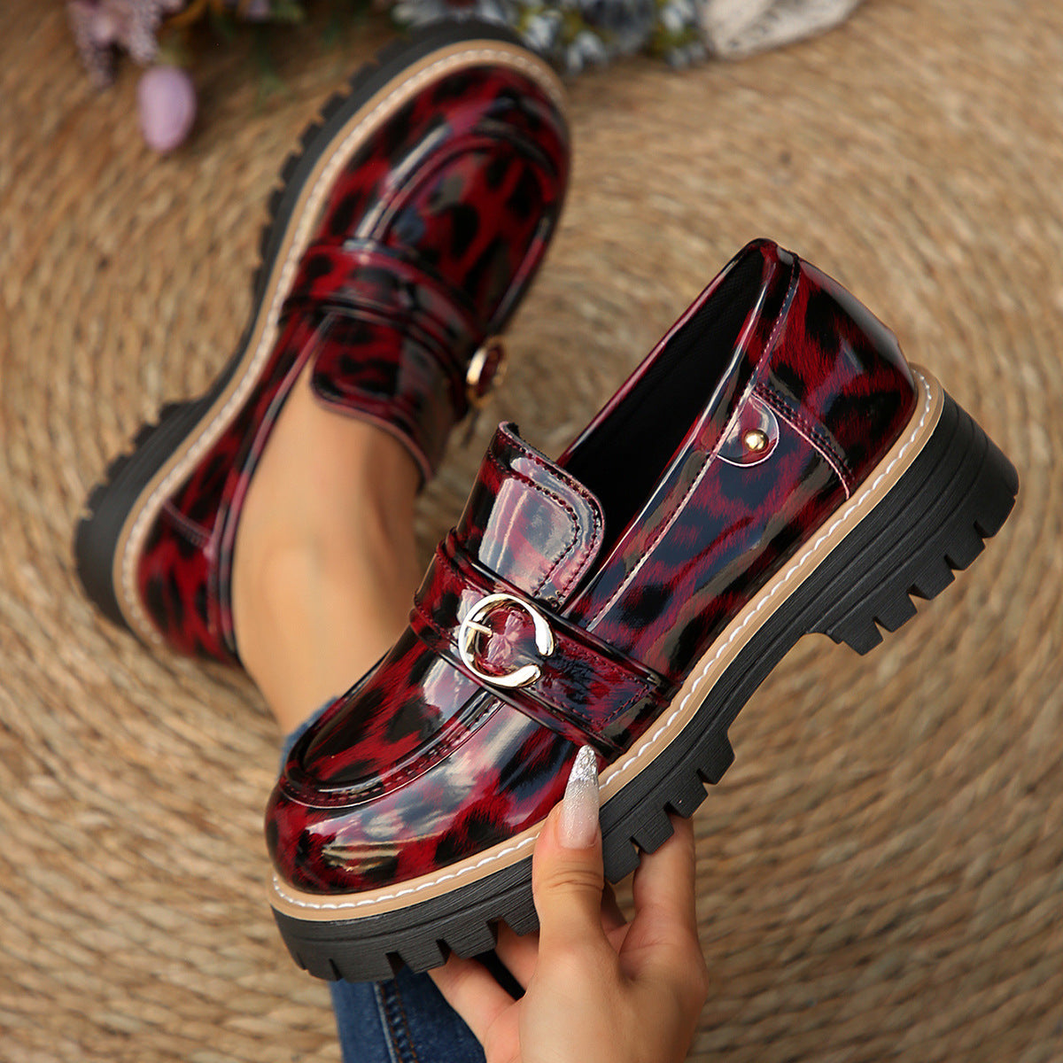 💘Best-1 Seller Chunky Loafer💘Women's All-season Stylish Chunky Loafers