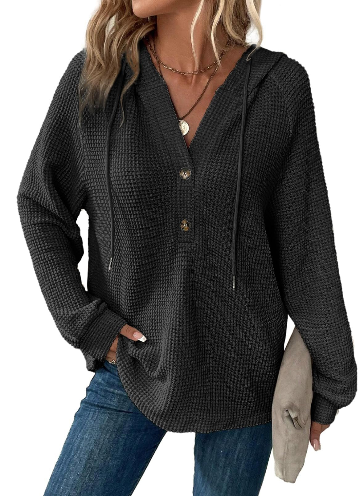 CLEARANCE SALEš„ Women's Knitted Long Sleeve Casual Sweatshirt