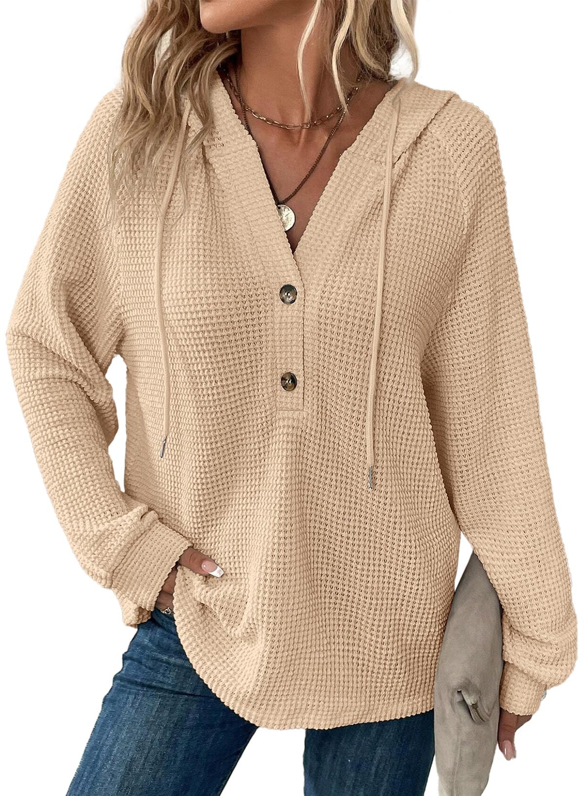 CLEARANCE SALEš„ Women's Knitted Long Sleeve Casual Sweatshirt
