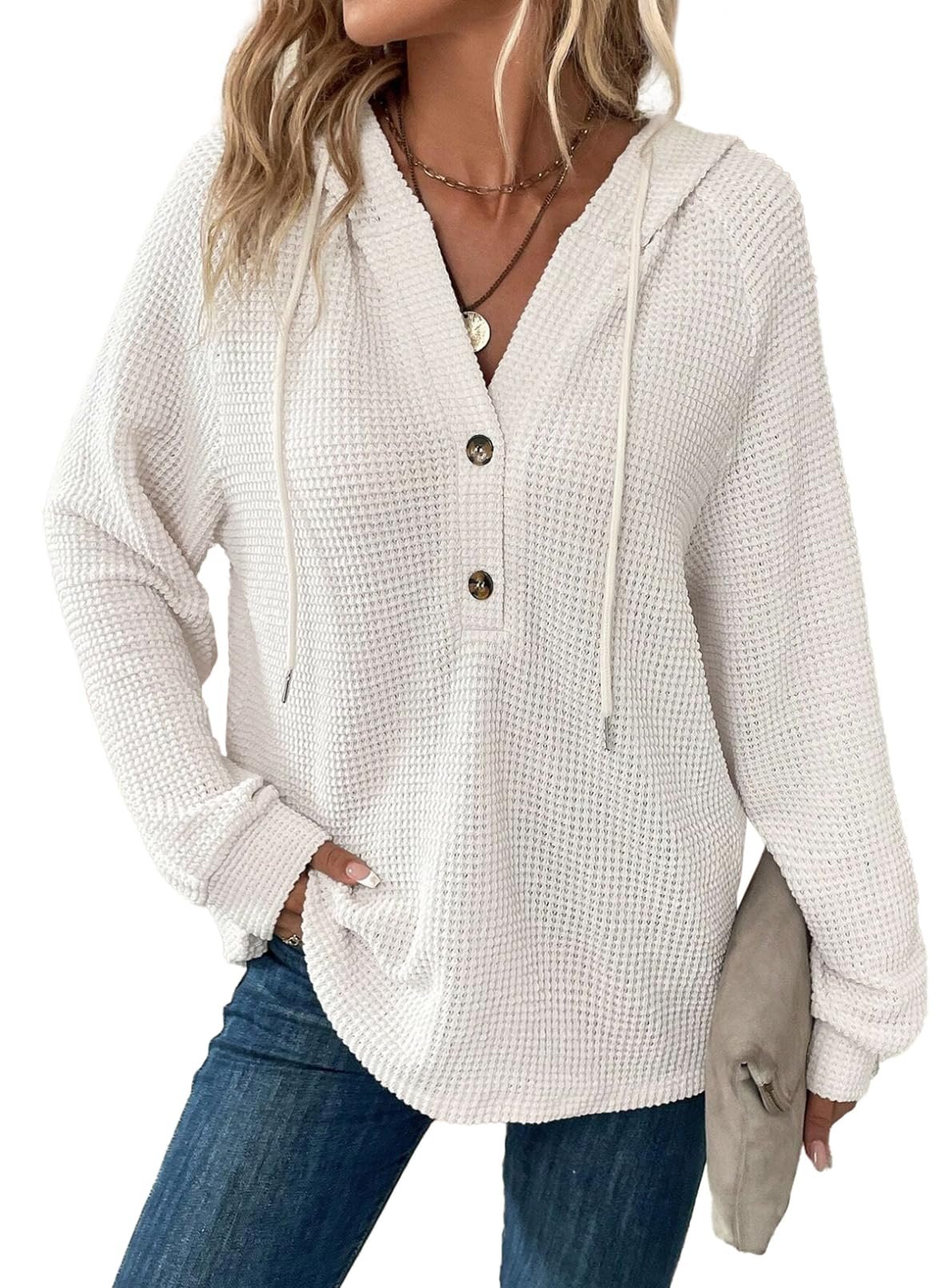 CLEARANCE SALEš„ Women's Knitted Long Sleeve Casual Sweatshirt
