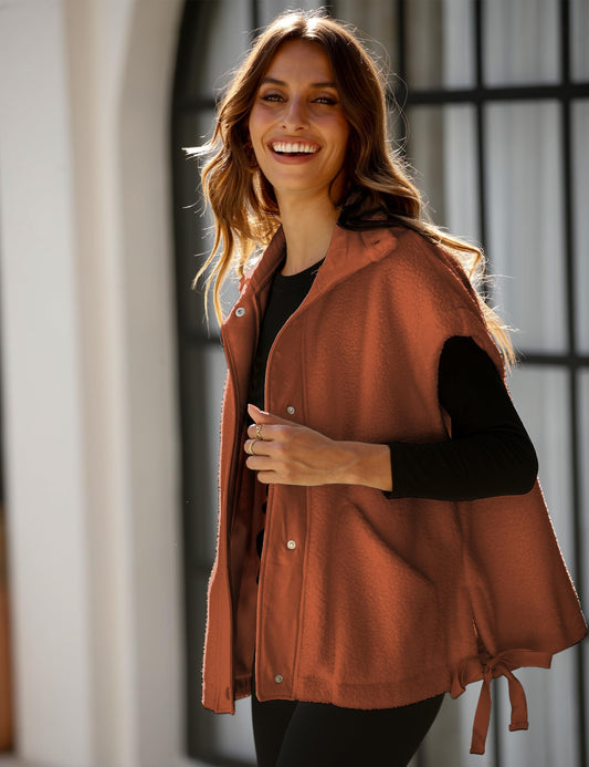 🧥2025 Women's Cozy Oversized Fuzzy Vest
