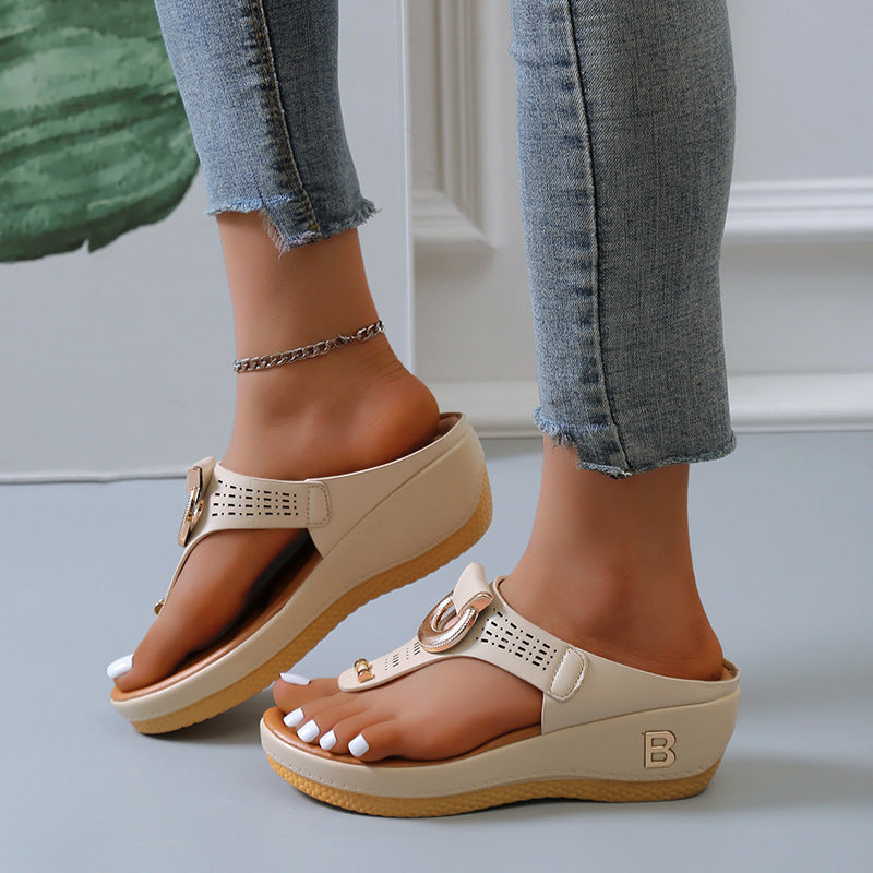 🔥Top1 Best Seller Sandals 2025🔥Women Summer Rome Flip Flops Beach Sandals with Arch Support