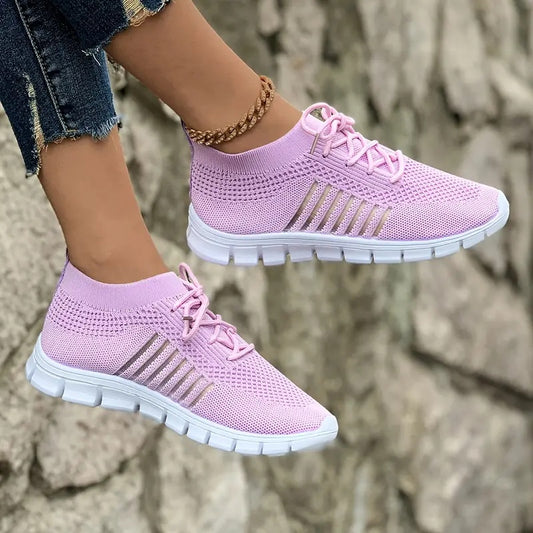 🔥Up to 69% OFF Today🔥Women's Lightweight Knit Sneakers