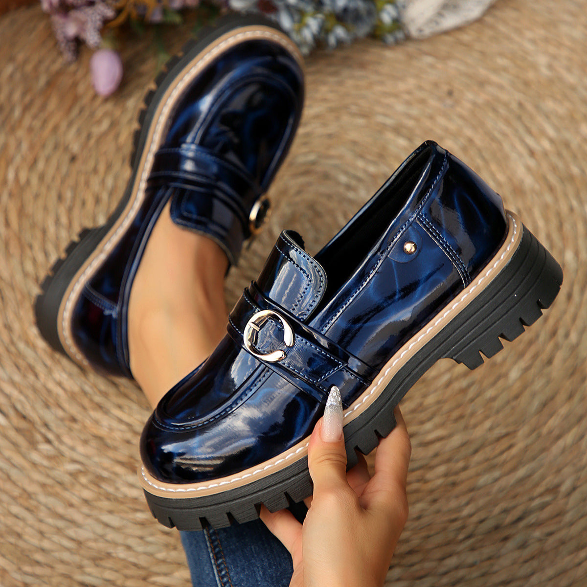 💘Best-1 Seller Chunky Loafer💘Women's All-season Stylish Chunky Loafers