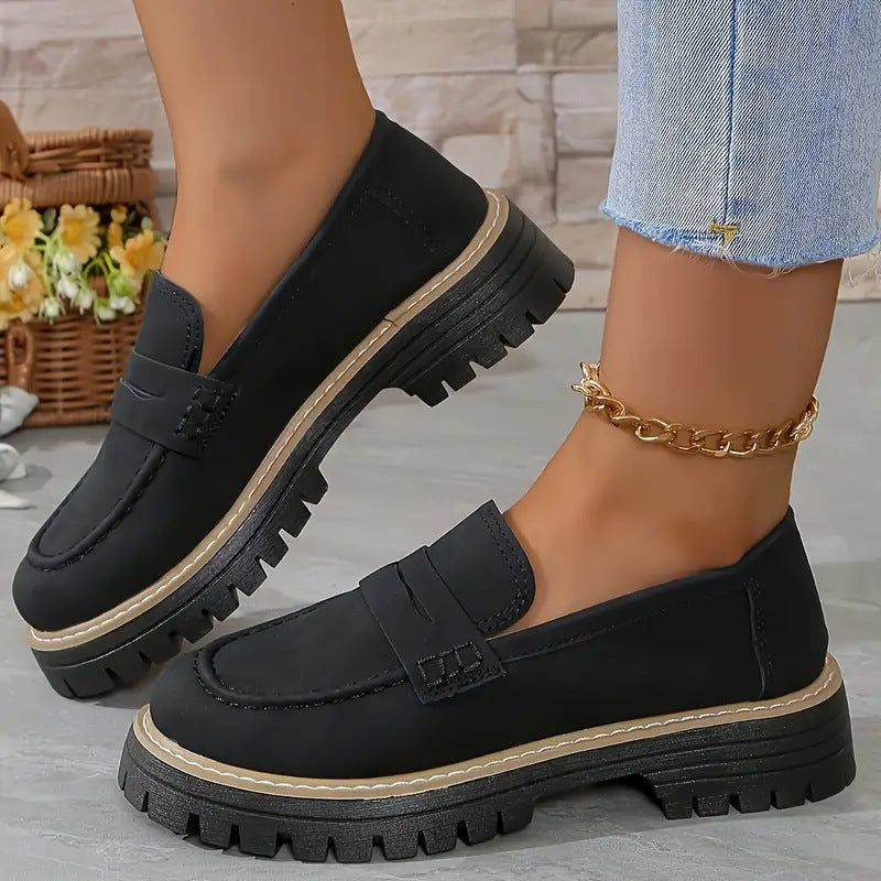 💘Best-1 Seller Chunky Loafer💘Women's All-season Stylish Chunky Loafers