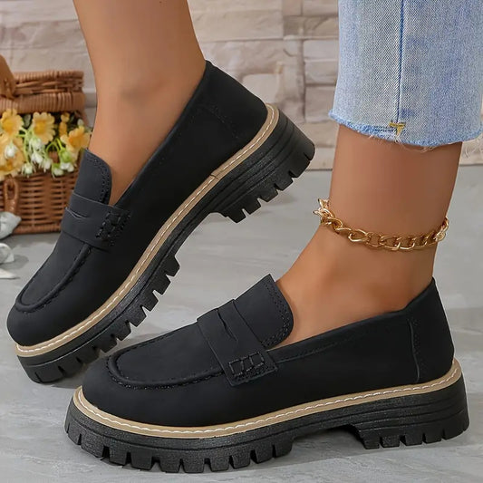 💘Best-1 Seller Chunky Loafer💘Women's All-season Stylish Chunky Loafers