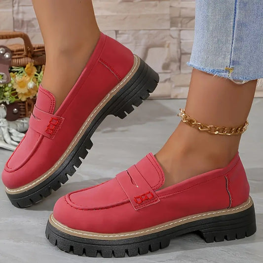 💘Best-1 Seller Chunky Loafer💘Women's All-season Stylish Chunky Loafers