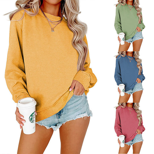 ✨1st Sale Tops Fall 2025✨Women Basic Crewneck Tops Long Sleeve Casual T-shirts