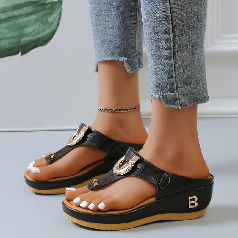 🔥Top1 Best Seller Sandals 2025🔥Women Summer Rome Flip Flops Beach Sandals with Arch Support